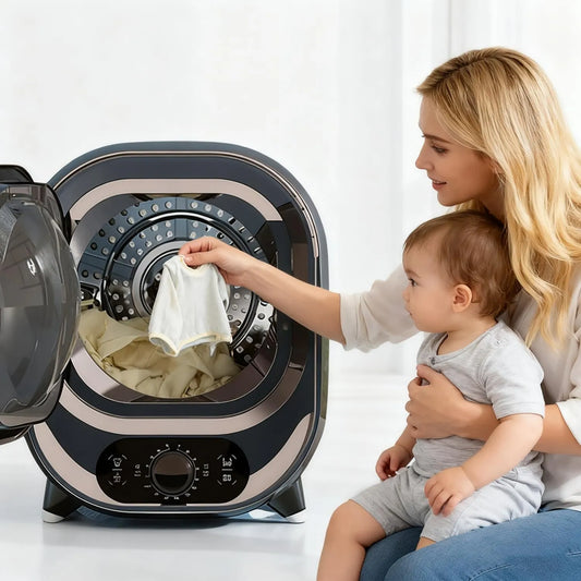 Generic Secador, 35 dB, portátil, tranquilo, ideal para apartamentos e viagens, secagem rápida, design compacto