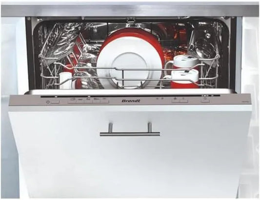 BRANDT Máquina de lavar loiça VH3772J, 60cm, 47dB, tudo incluído, Máquina de lavar loiça All Integrated 60cm 12 Cutlery 47db - VH3772J