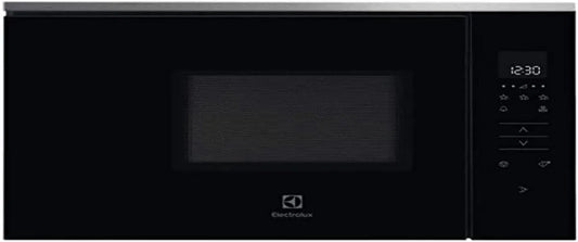 Electrolux KMFE172TEx Microondas, 17 L, 800 W, encastrado, aço inoxidável, forno de microondas, preto
