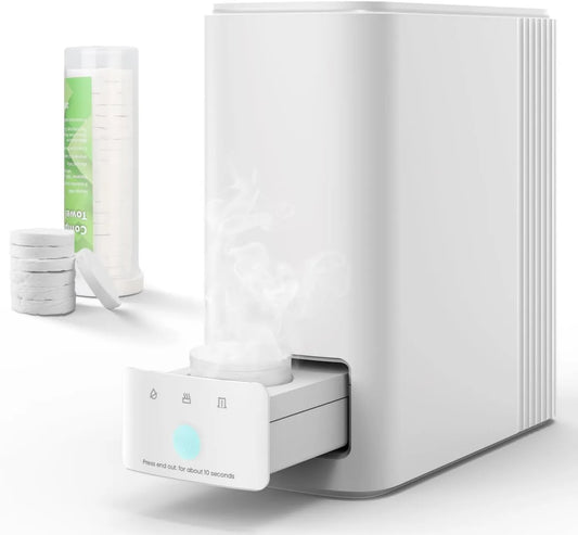 Radiador elétrico, CRILEAL Dispensador inteligente de toalhas quentes e aquecedores de toalha facial. 55 °C Aquecimento instantâneo