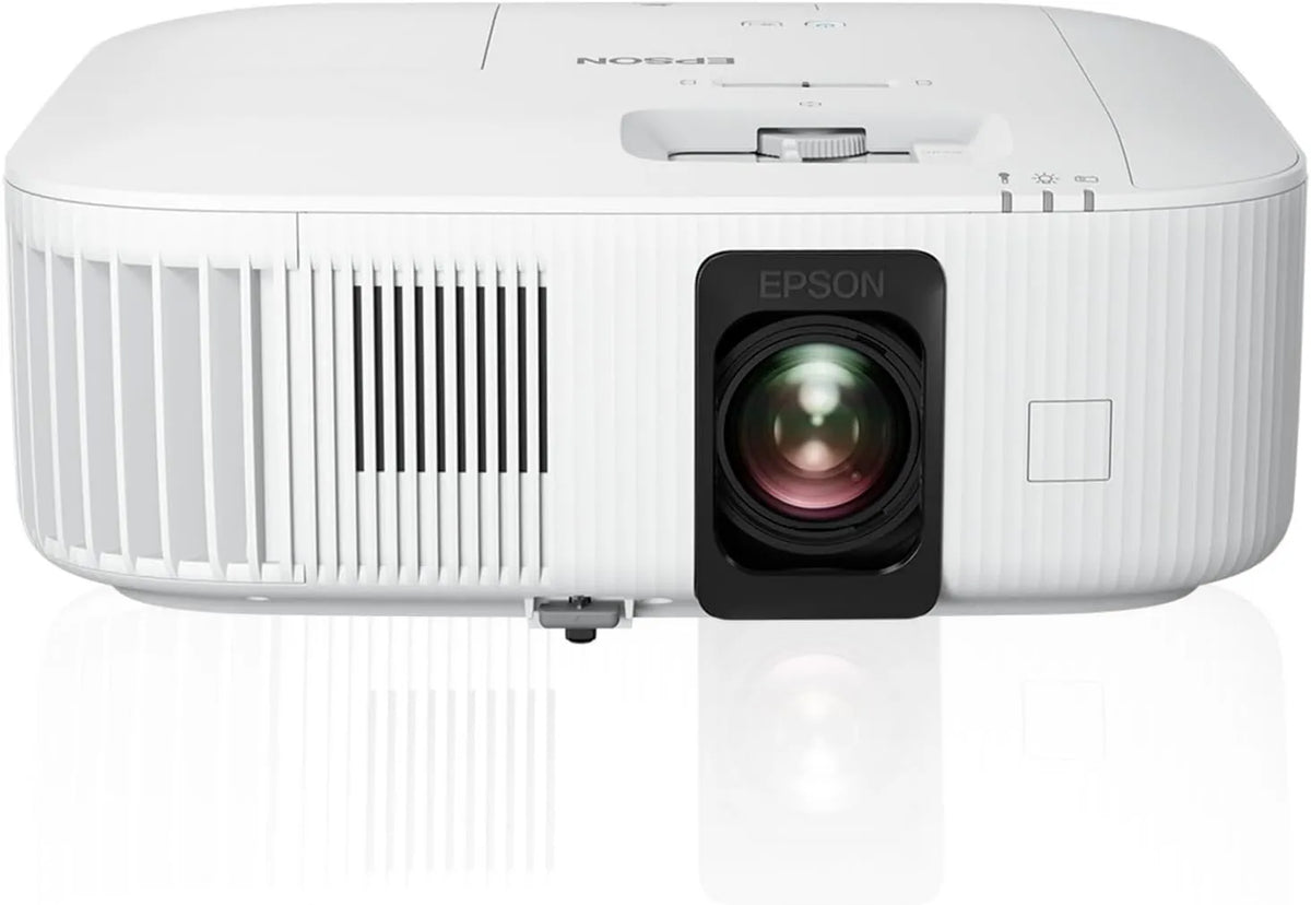 Epson EH-TW6250 Smart TV 3LCD, 500 polegadas, TV, 4K UHD, Android OS, branco, 4K Pro-UHD Projetor, 2.800 lumens, 7 m, 12, Fácil Configuração
