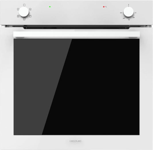 Cecotec Bolero Hexa C126400 Forno elétrico, 80 L, 2800 W, 5 programas, branco, Steam Assist, Vapor EasyClean, 5 recursos, Cecotec Quatro Integral