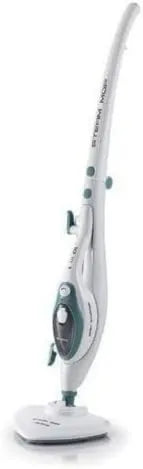 Produto Vapor Broom 10 em 1, Ariete 4169 Vapor Mop 10 em 1, Gerador de Vapor, intervalo de 18 minutos, 1500 W, Branco, Azul