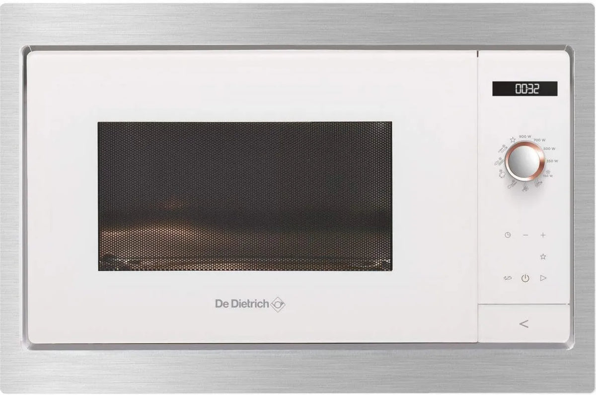 De Dietrich Microondas DME7121W, 26 L, 900 W, encastrado, micro-ondas, branco, Dietrich Built-in Micro-ondas DME7121W - Micro-ondas Built-in com