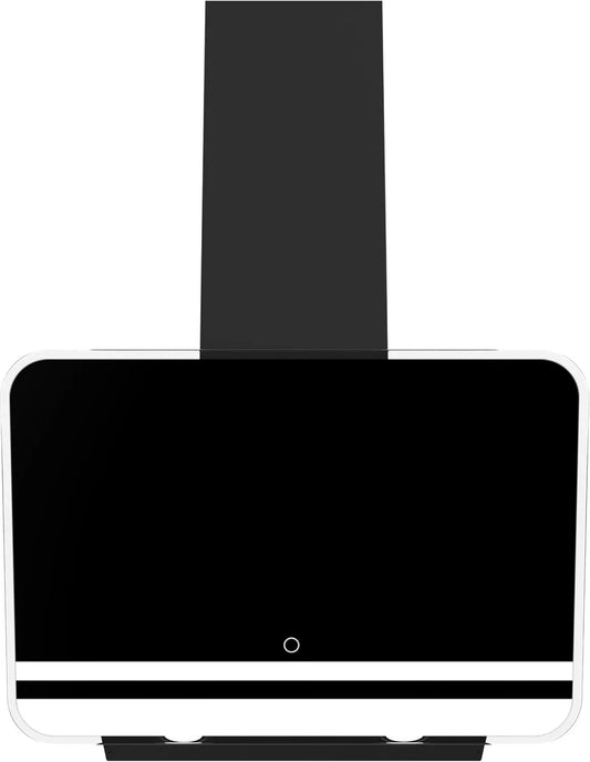 FIREGAS exaustor, 60 cm, 578 m3/h, capa de cozinha, inclinação, toque, TouchControl e 9 níveis de potência