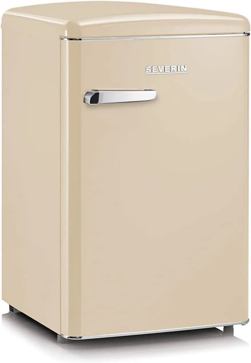 Severin Congelador, 108 L, 37 dB, classe energética D, free-standing, armário congelador, RKS 8833, 110 kWh, ano, Comprimento 55 cm, 108L, olhar retro