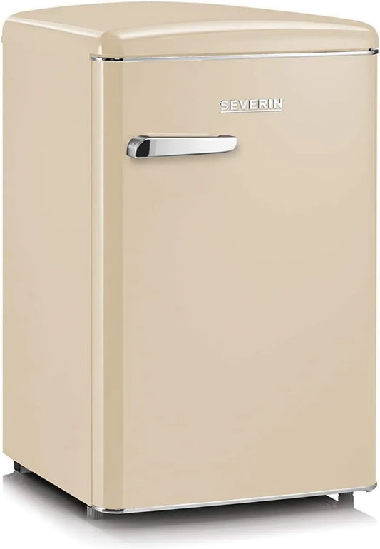 Severin Congelador, 108 L, 37 dB, classe energética D, free-standing, armário congelador, RKS 8833, 110 kWh, ano, Comprimento 55 cm, 108L, olhar retro